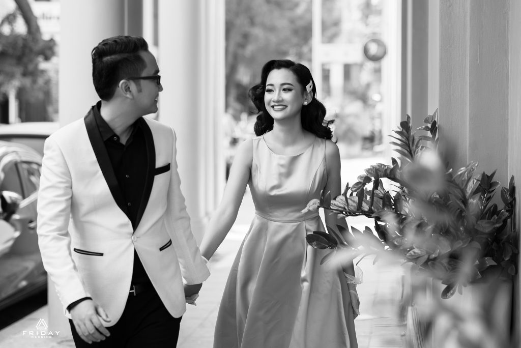 Chụp ảnh cưới nghệ thuật - Style đen trắng cổ điển